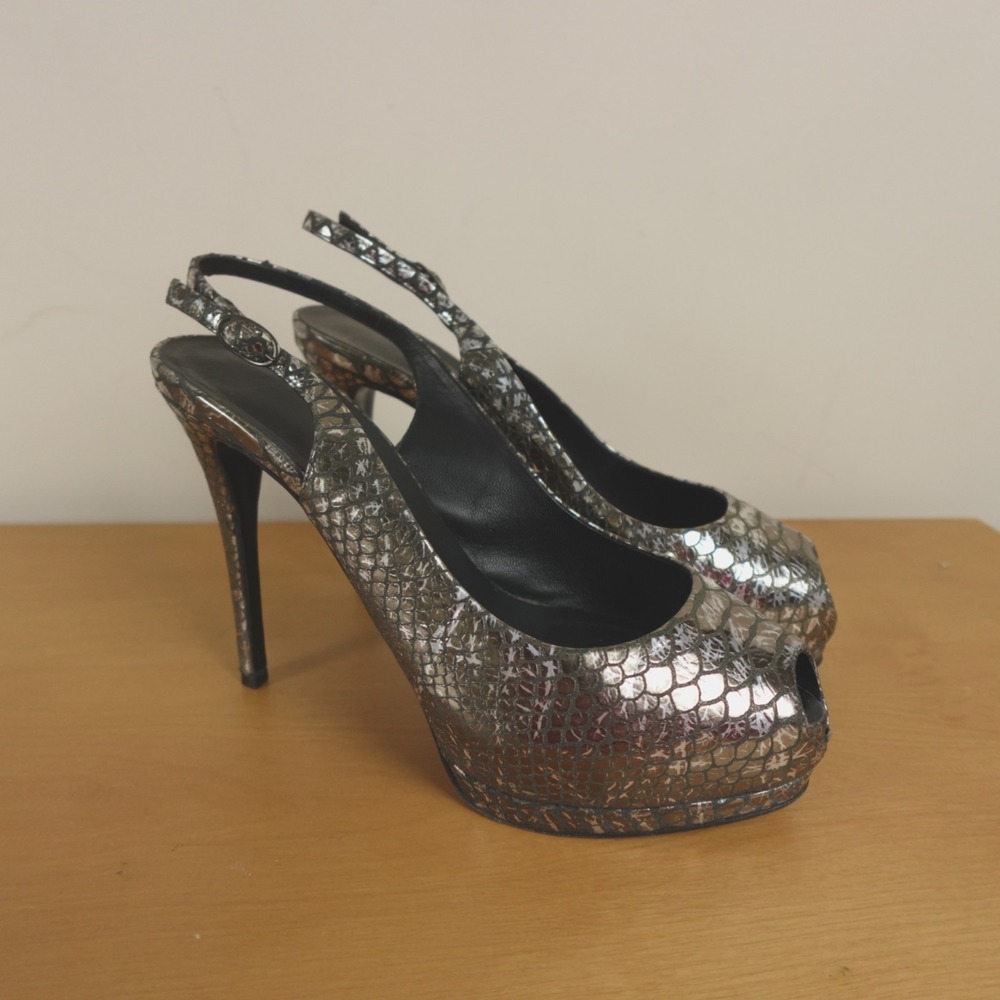 Giuseppe Zanotti Heels‎ Slingback Peep Toe